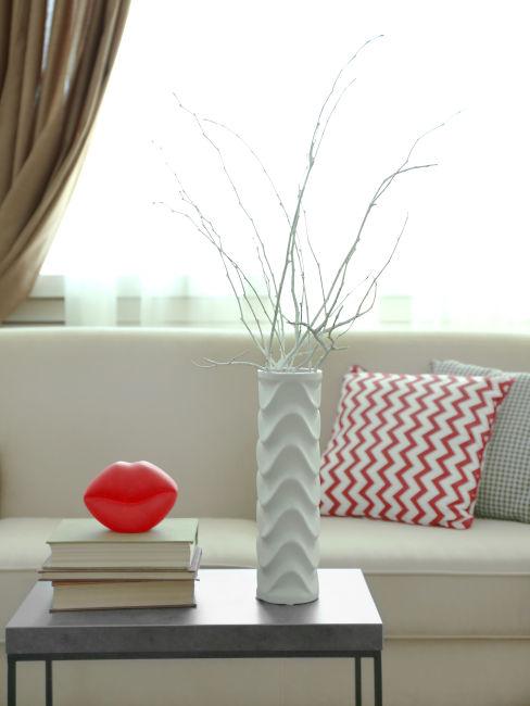 Decorazioni rosse per la casa