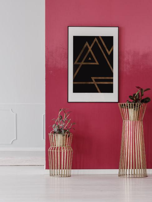 Pareti color lampone