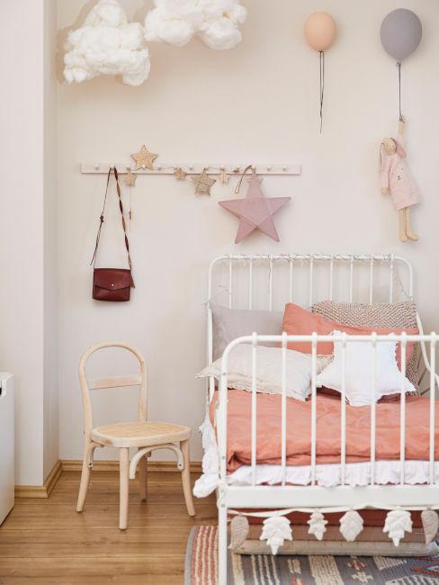 letto shabby bambina