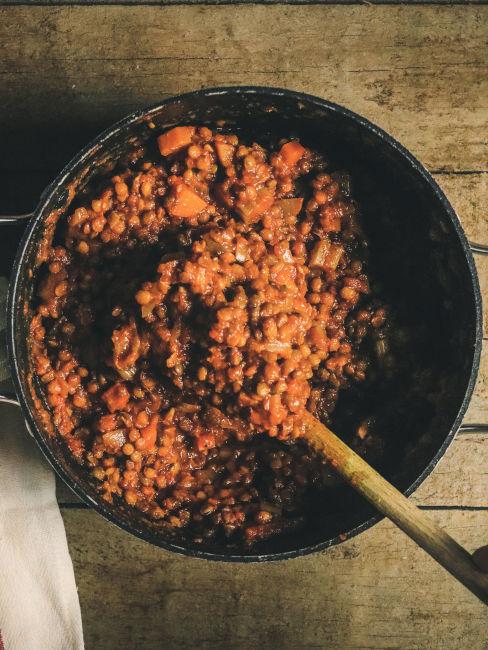 Menu vegetariano capodanno