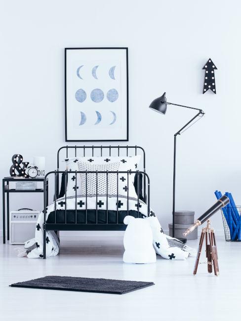 Cameretta bianca e nera