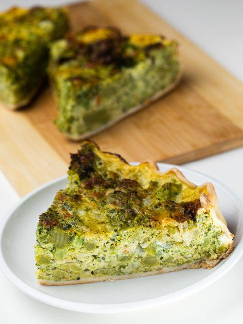 torta salata con spinaci