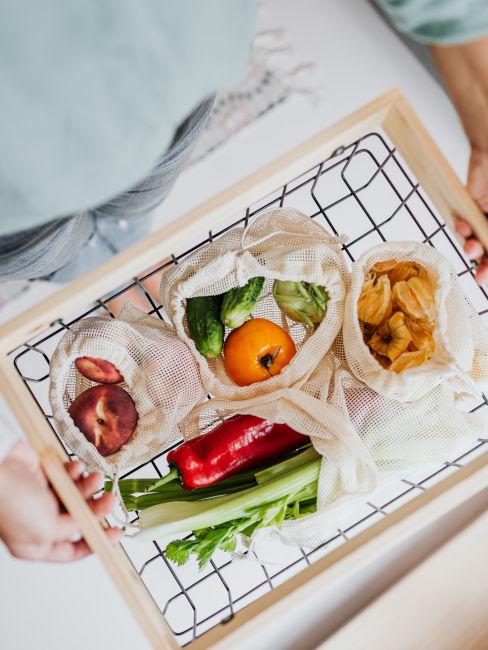 frutta e verdure di stagione per menu primaverile