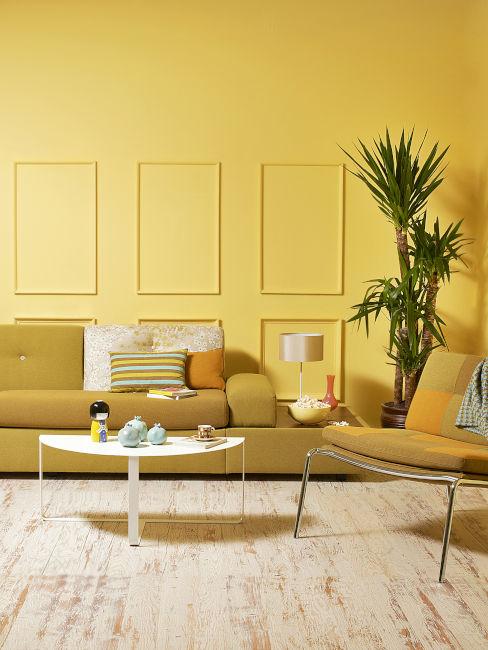 Soggiorno giallo