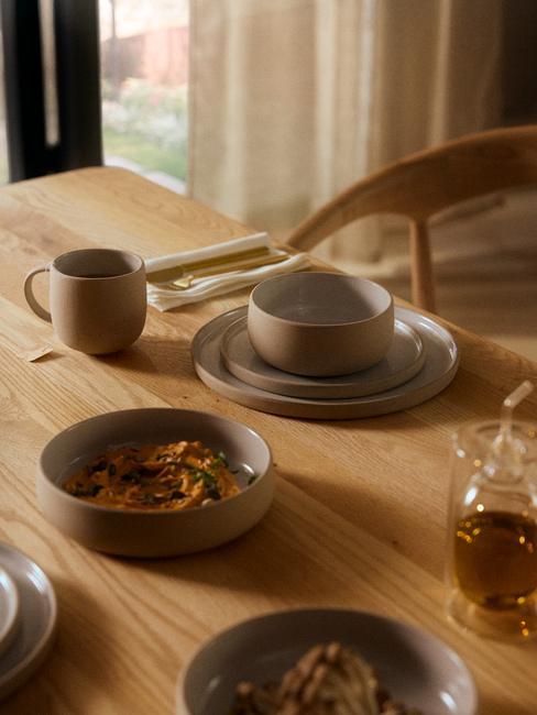 mise en place senza tovaglia