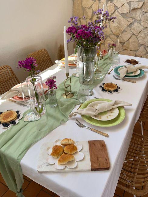 colazione in terrazzo