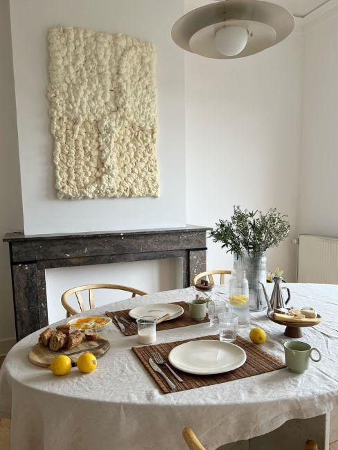 mise en place colazione