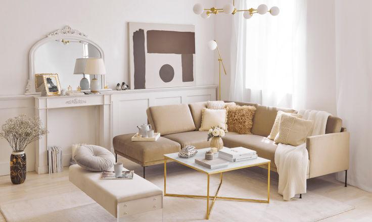 Soggiorno beige