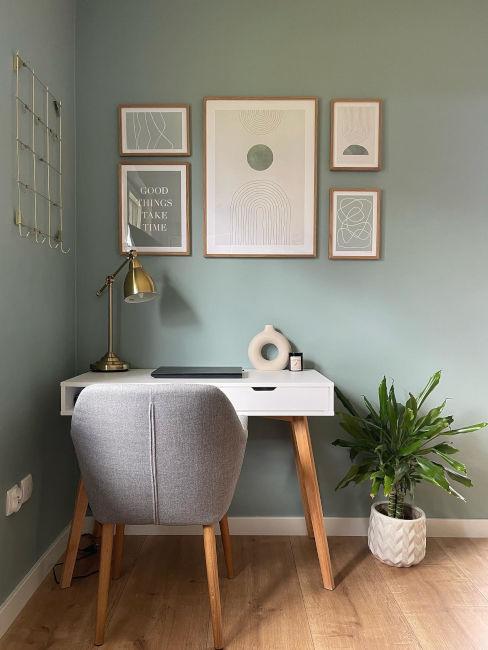 Angolo studio in stile nordico