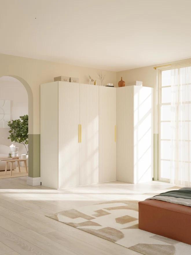 armadio simone componibile beige