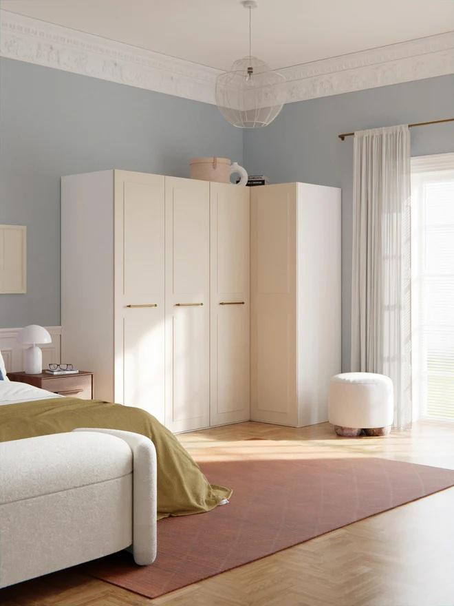 armadio charlotte angolare