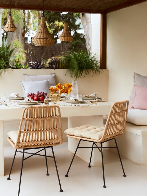 arredare zona barbecue in giardino