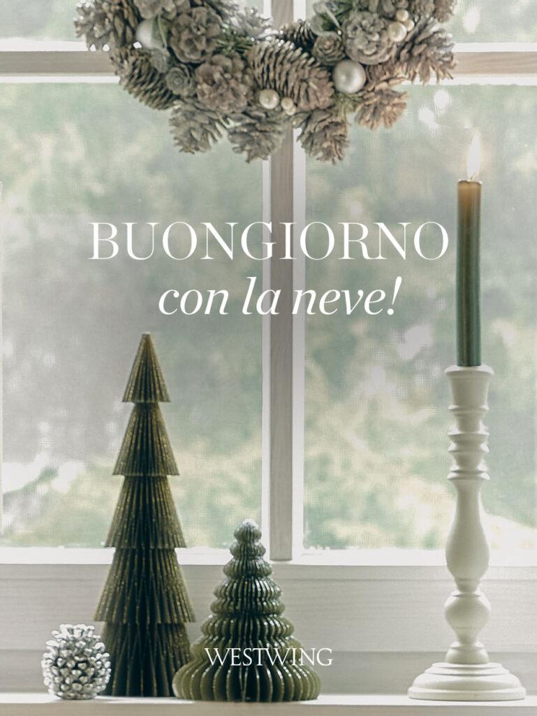 Buongiorno con la neve