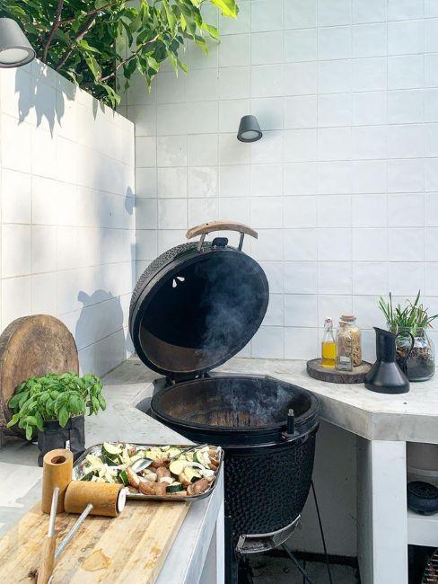 barbecue in giardino