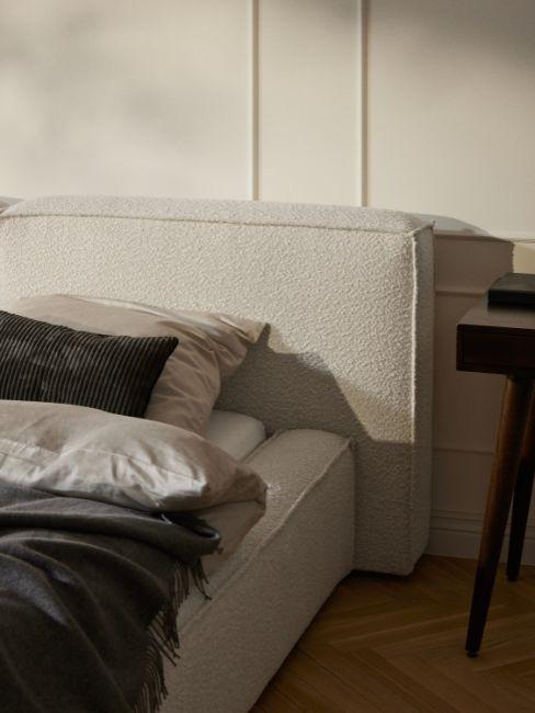 letto con materasso a filo