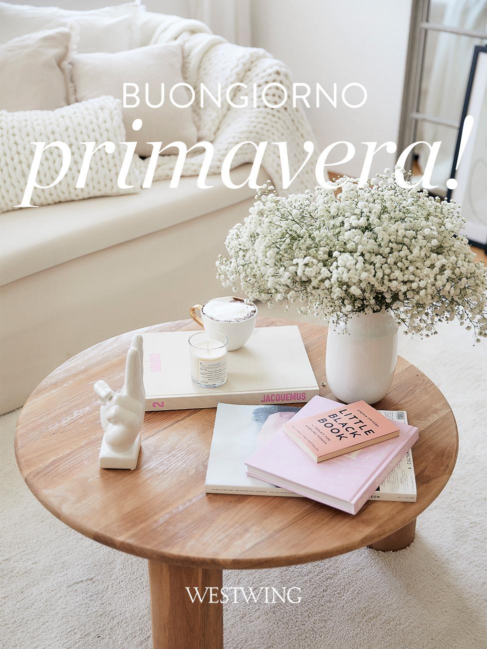 buongiorno primaverile fiori