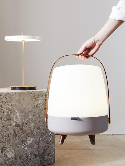 lampada da tavolo senza fili