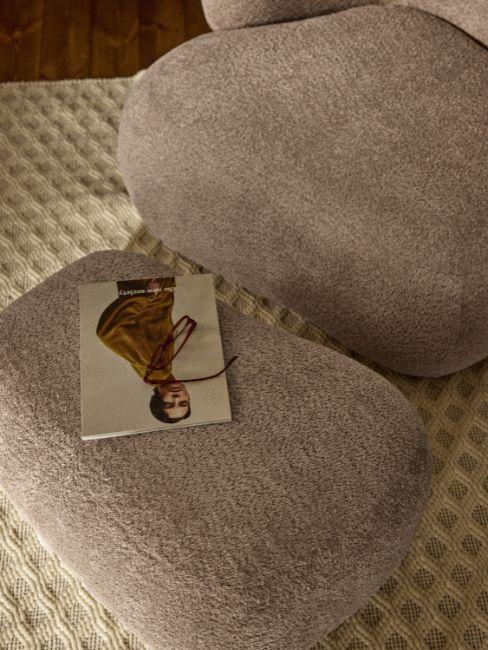 poltrona alba tortora scuro