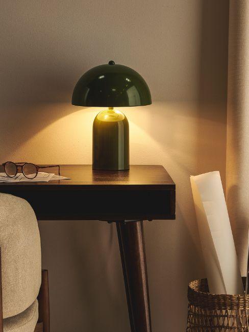 lampada walter in verde