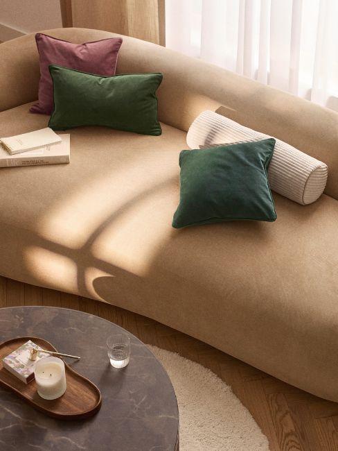 divano curvo alba beige àwestwing