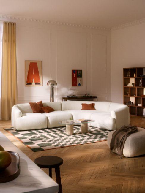 divano curvo bianco sofia westwing