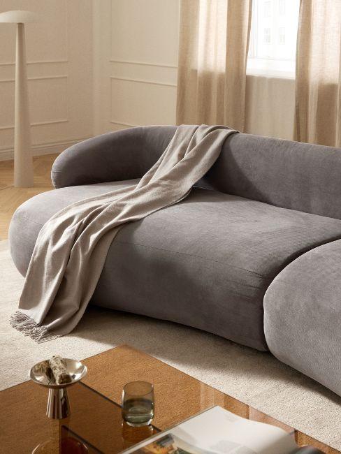 divano curvo grande grigio alba westwing