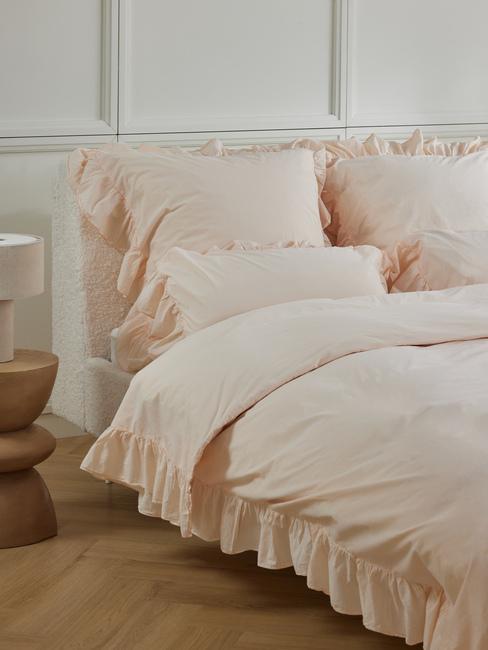 federe cuscini con volant