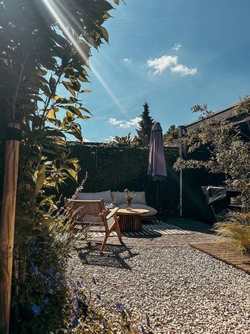 piccolo giardino senza erba