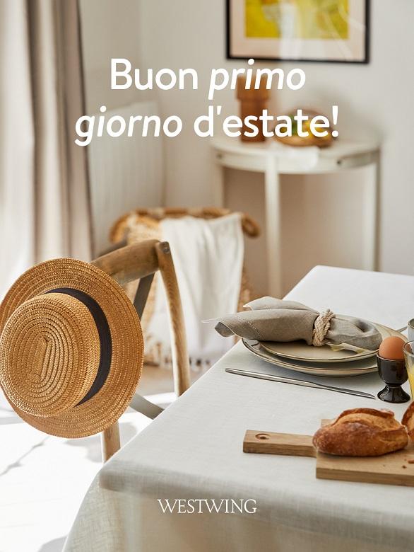 Buongiorno buon primo giorno d'estate