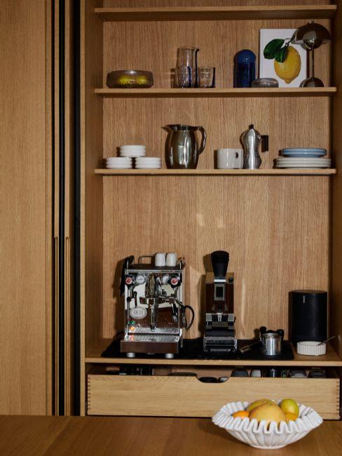 angolo caffè in cucina