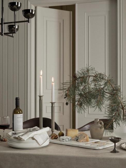 Tavola di Natale semplice