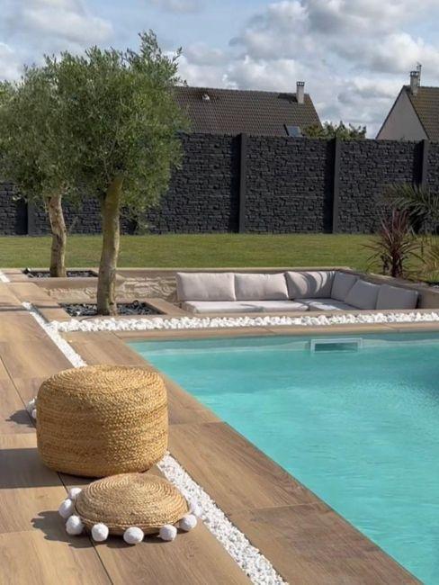 idee giardino con piscina interrata