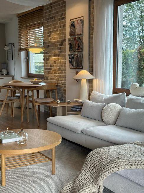 soggiorno e angolo pranzo