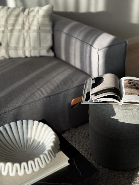 divano lennon grigio scuro