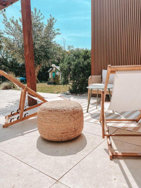 giardino in stile mediterraneo senza prato