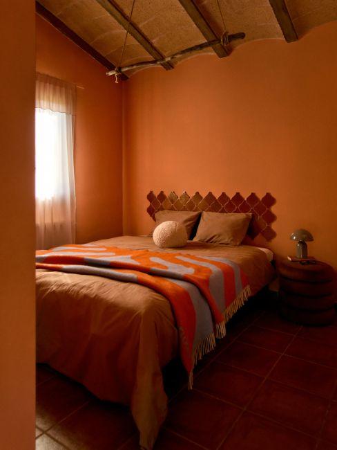 camera da letto con sommier