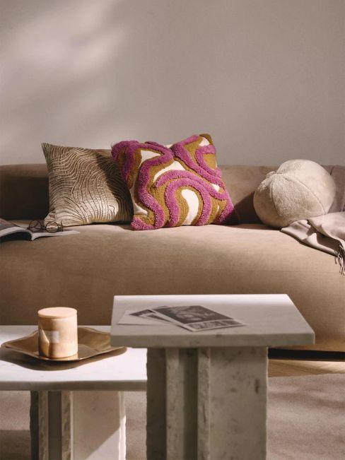 cuscini taftati a mano