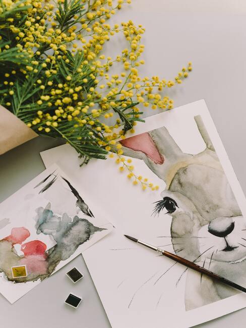 DIY Pasen - paashaas knutselen