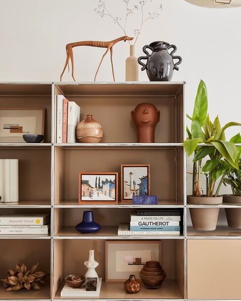 wandkast met deco