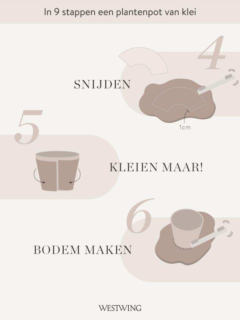 Hoe maak je een plantenpot van klei