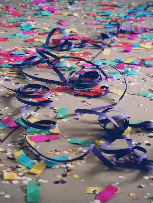 Kinderparty, confetti