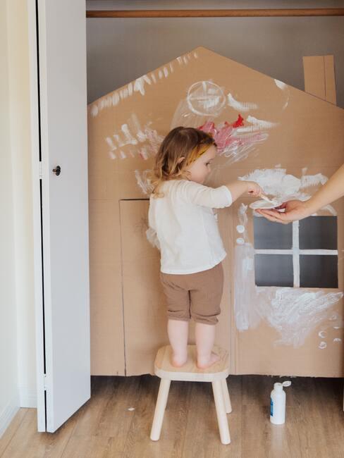 het inrichten van een kamer voor kinderen
