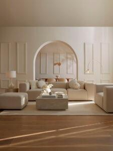 Een verrassend mooi en warm interieur met zandkleur | Westwing