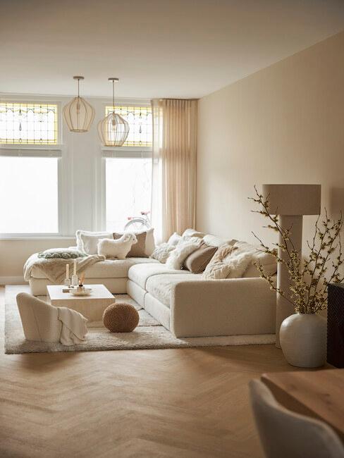 Een verrassend mooi en warm interieur met zandkleur | Westwing