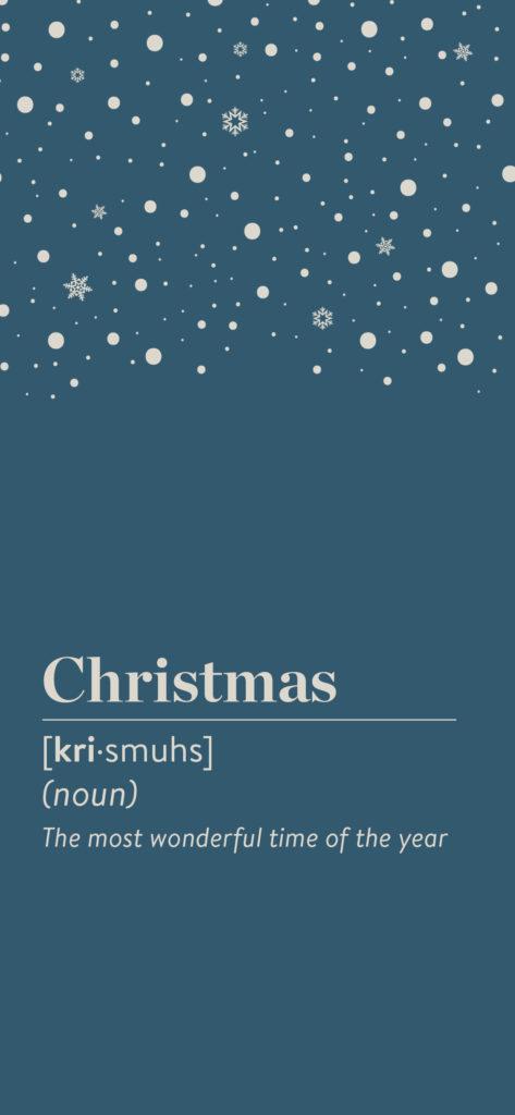 kerst telefoonachtergrond