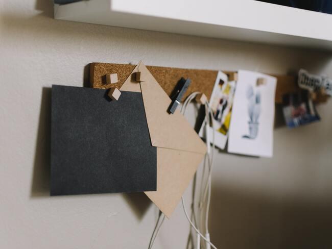wanddecoratie om te organiseren