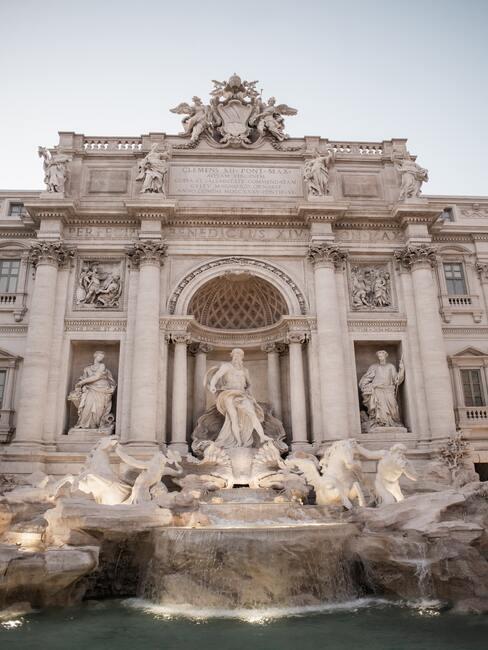 Monument in Rome: Trevi Fontein
