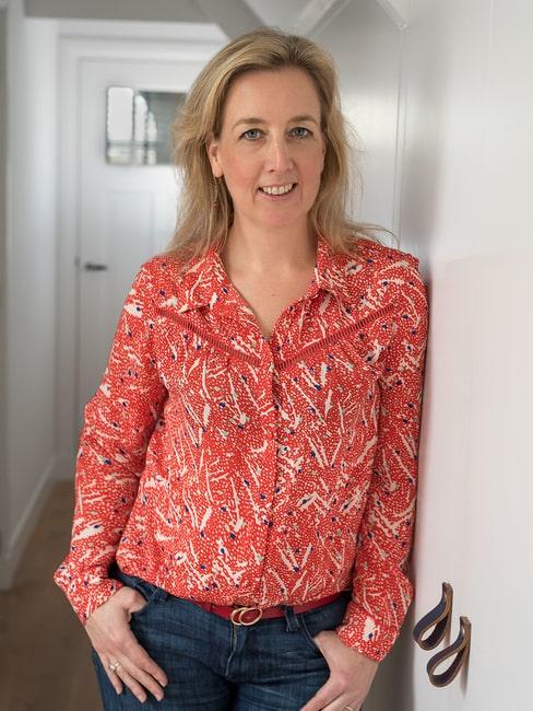Marieke Blezer portret Portret van Marieke Blezer