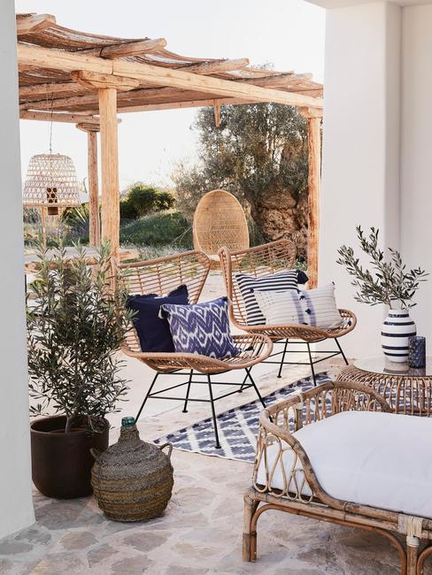 achtertuin-ideeën_1 ibiza stijl achtertuin