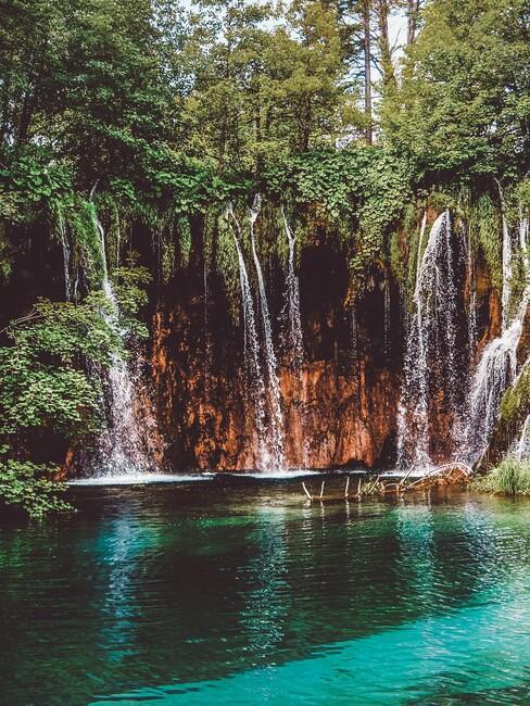 De Plitvice meren in Kroatië